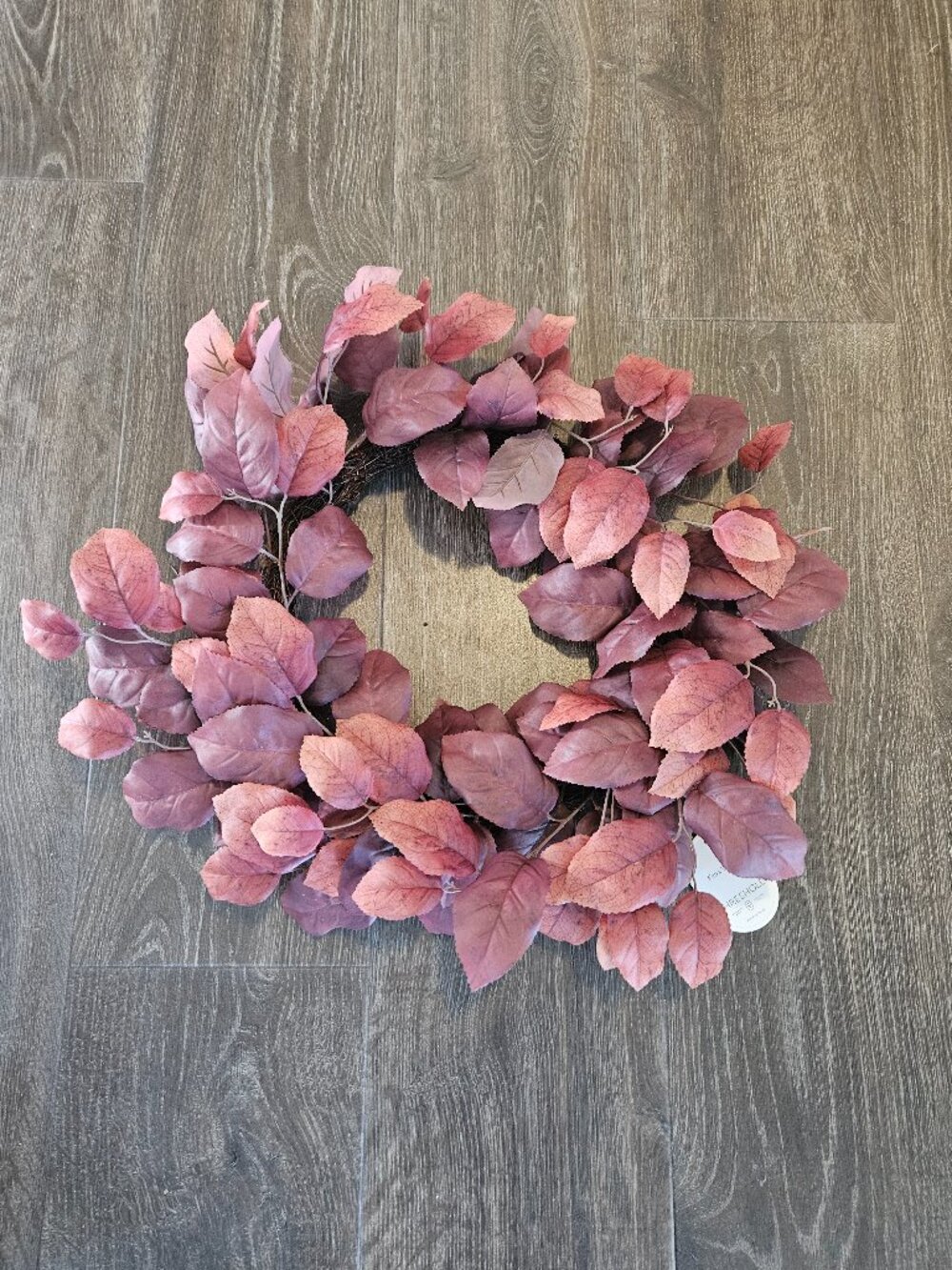 Threshold Fall Leaves Wreath NWT